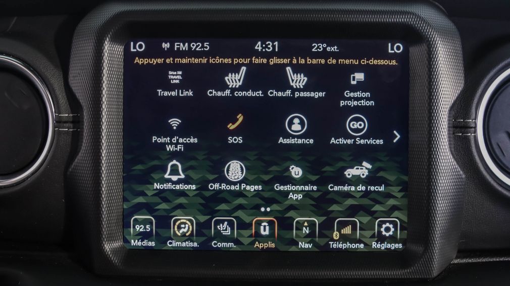 Jeep Wrangler Unlimited Sahara 2021 d&rsquo;occasion à vendre - 17