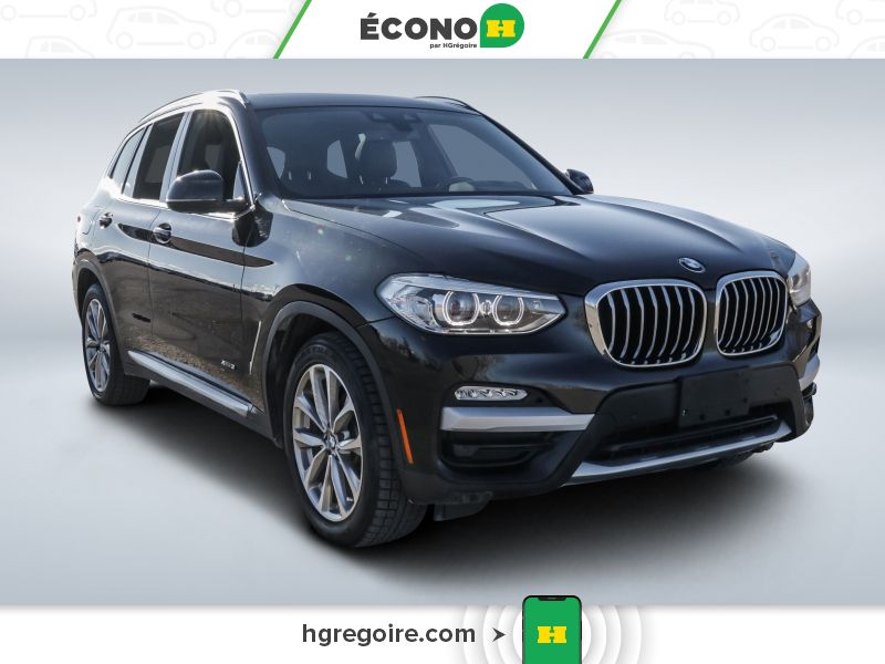 2018 BMW X3 xDrive30i AWD