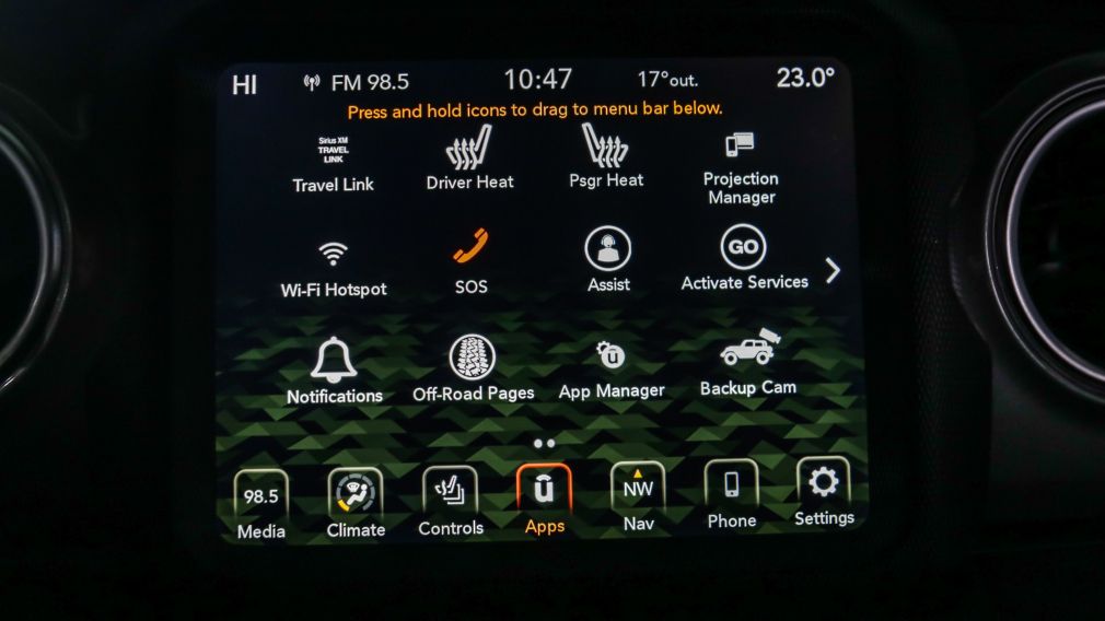 Jeep Wrangler Sahara 2023 d&rsquo;occasion à vendre - 15