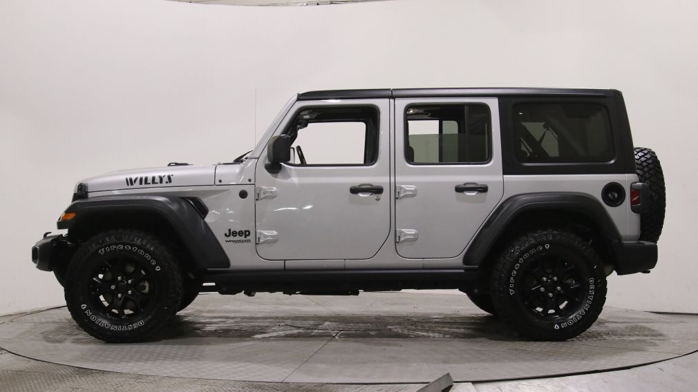 Jeep Wrangler Unlimited Willys 2022 d’occasion à vendre - 4