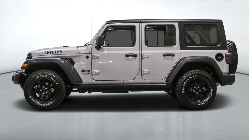 Jeep Wrangler Unlimited Willys 2022 d’occasion à vendre - 4