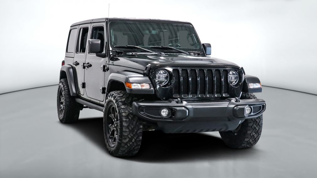 Jeep Wrangler Unlimited Willys 2021 d&rsquo;occasion à vendre - 4
