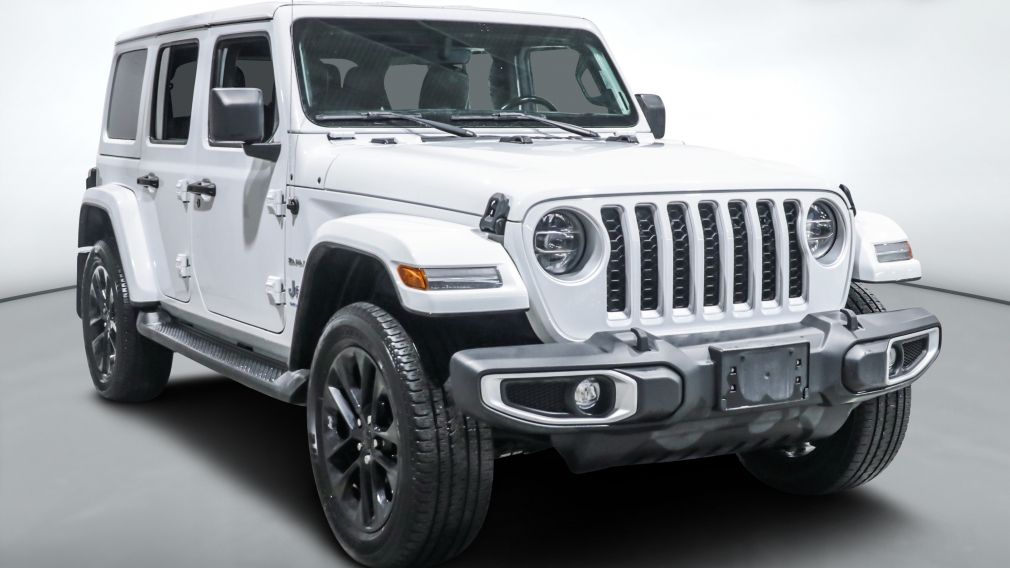 Jeep Wrangler Unlimited Sahara 2021 d&rsquo;occasion à vendre - 1