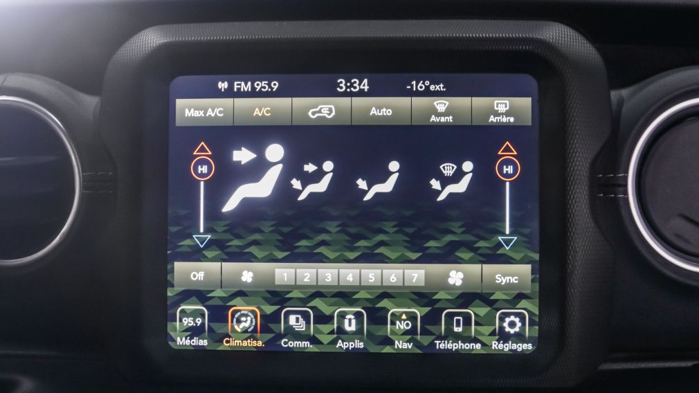 Jeep Wrangler Unlimited Sahara 2021 d&rsquo;occasion à vendre - 10