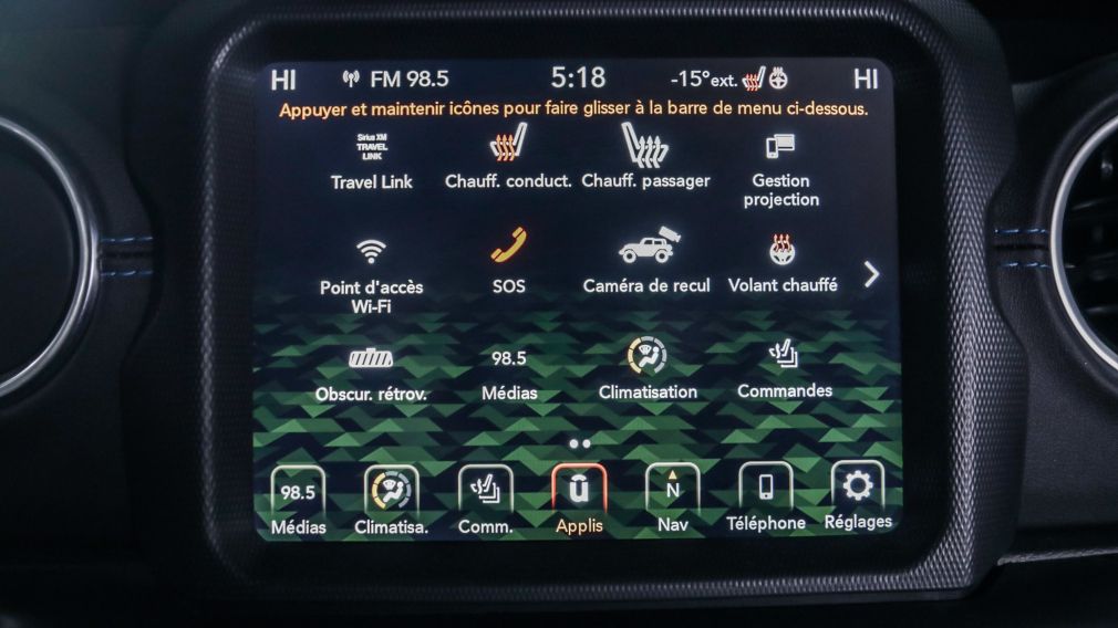 Jeep Wrangler Unlimited Rubicon 2021 d&rsquo;occasion à vendre - 17