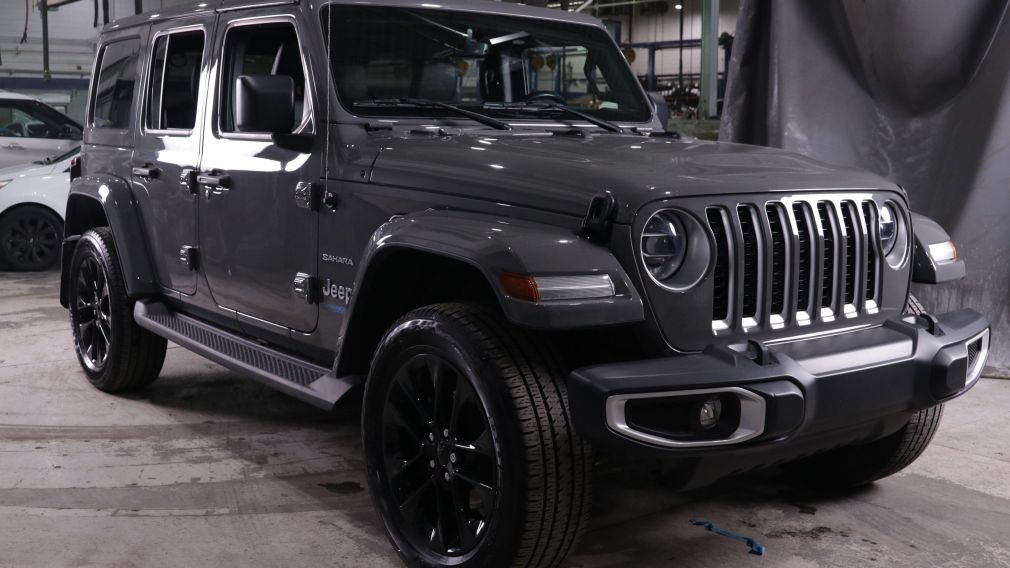 Jeep Wrangler Unlimited Sahara 2021 d&rsquo;occasion à vendre - 1