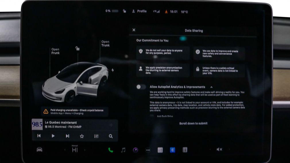Tesla Model 3 Long Range 2020 d&rsquo;occasion à vendre - 7