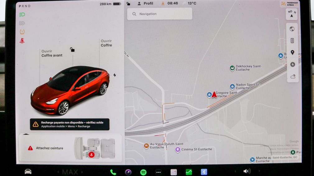 Tesla Model 3 Standard Range Plus 2020 d&rsquo;occasion à vendre - 13