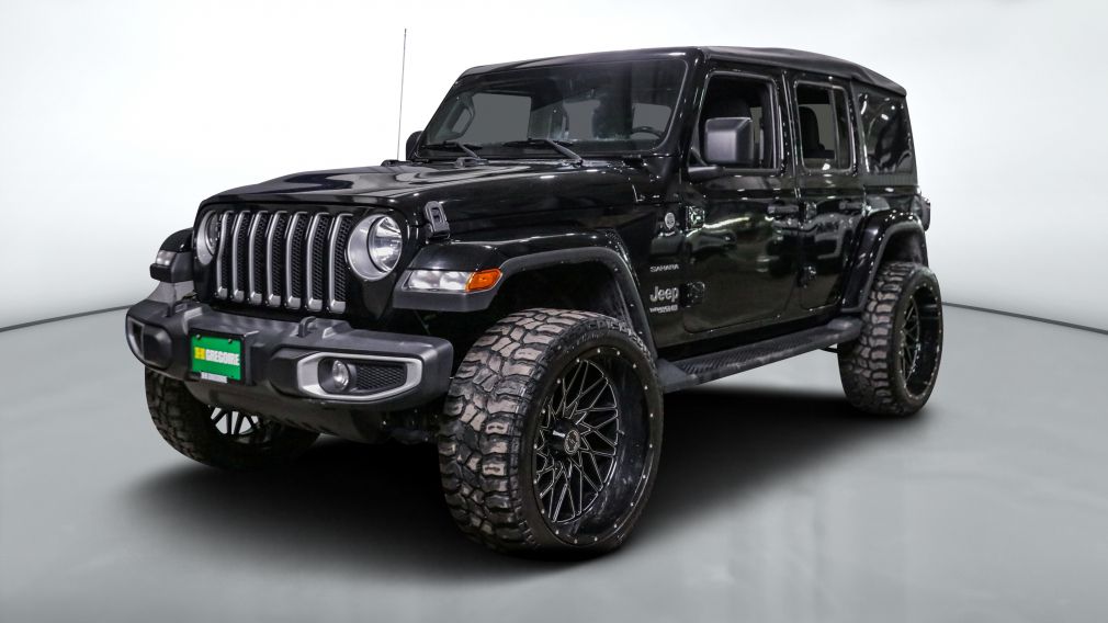 Jeep Wrangler Unlimited Sahara 2021 d&rsquo;occasion à vendre - 3
