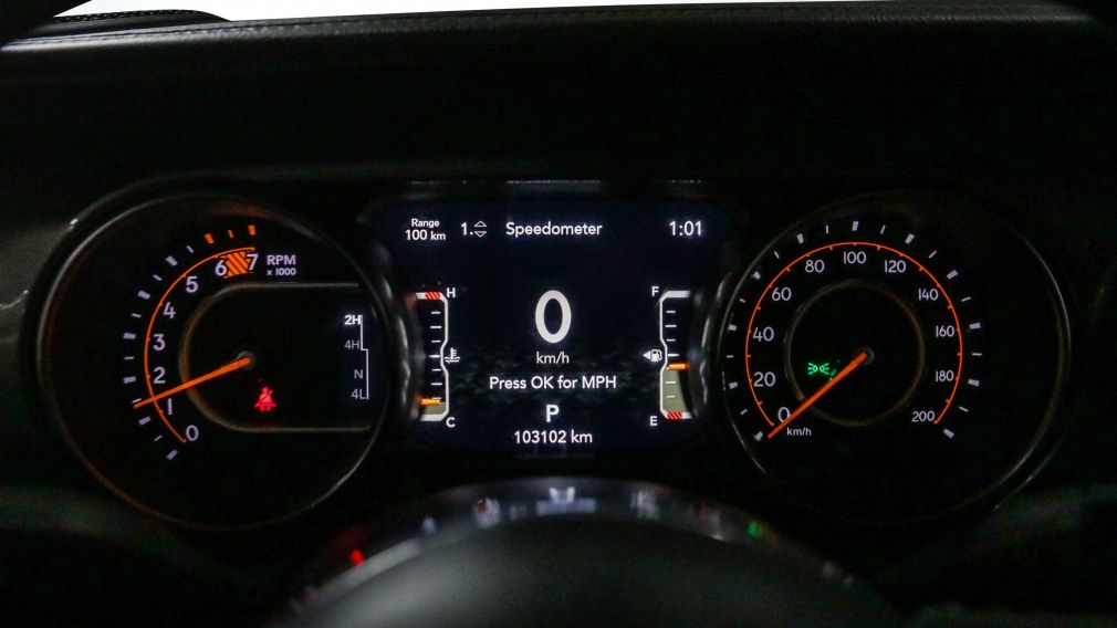 Jeep Wrangler Unlimited Sahara 2021 d&rsquo;occasion à vendre - 12