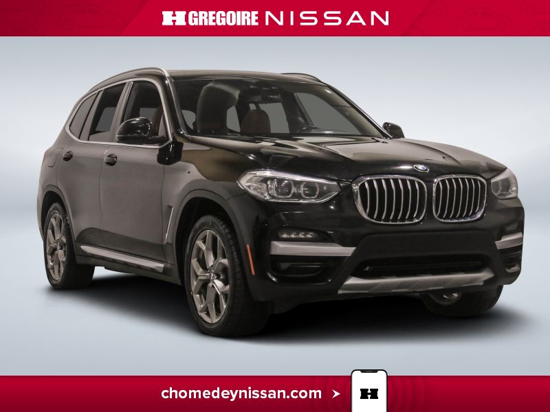Black 2021 BMW X3 SUV / Crossover All-Wheel Drive Automatic