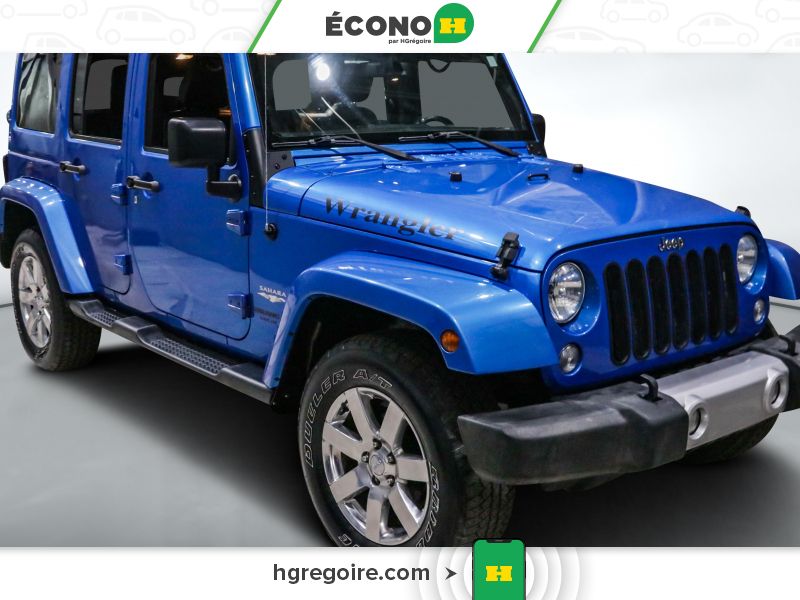 2015 Jeep Wrangler Unlimited Sahara 4WD