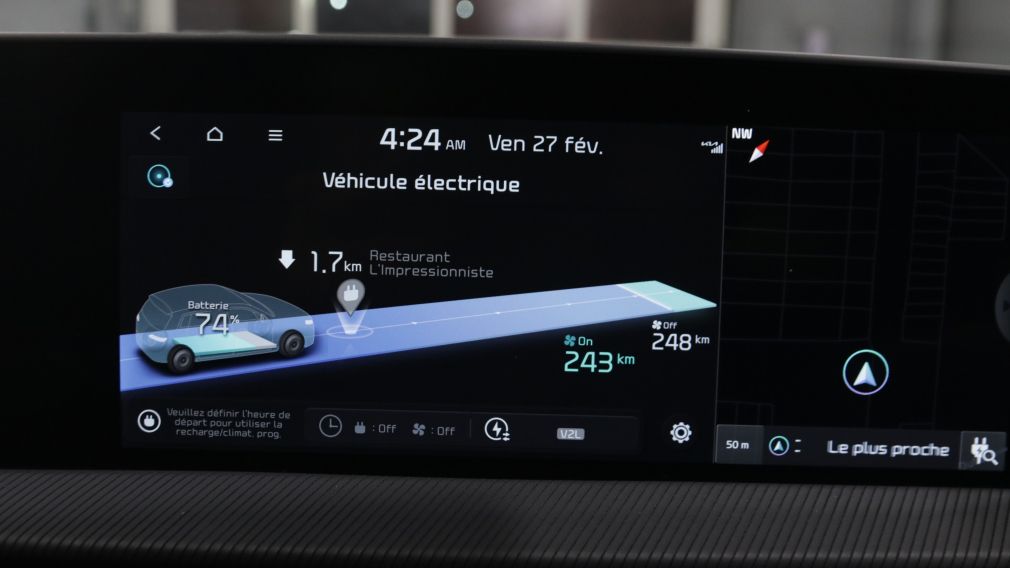 Kia EV6 Land w/GT-Line Pkg 1 2024 d&rsquo;occasion à vendre - 9