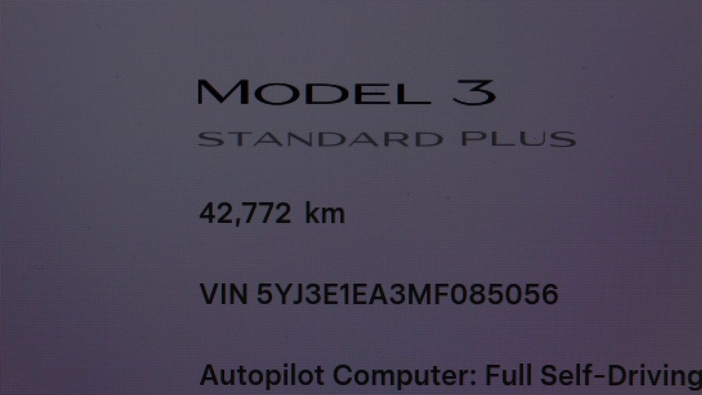 Tesla Model 3 Standard Range 2021 d&rsquo;occasion à vendre - 13