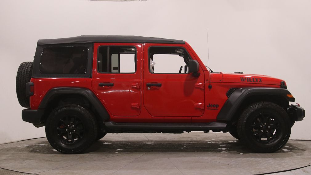 Jeep Wrangler Unlimited Willys 2022 d&rsquo;occasion à vendre - 8