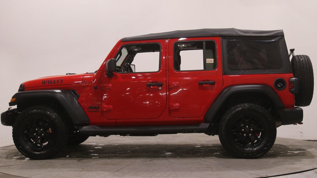 Jeep Wrangler Unlimited Willys 2022 d&rsquo;occasion à vendre - 4
