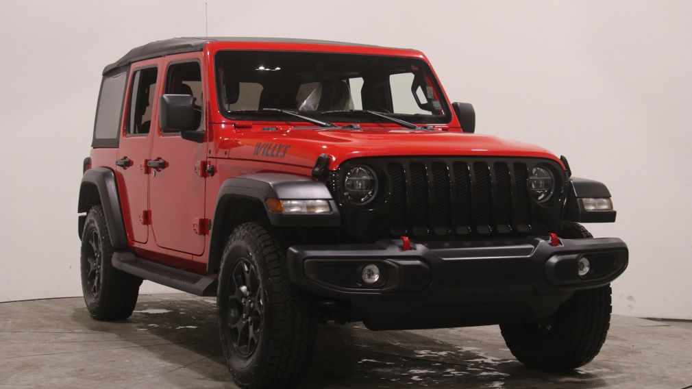 Jeep Wrangler Unlimited Willys 2022 d&rsquo;occasion à vendre - 1