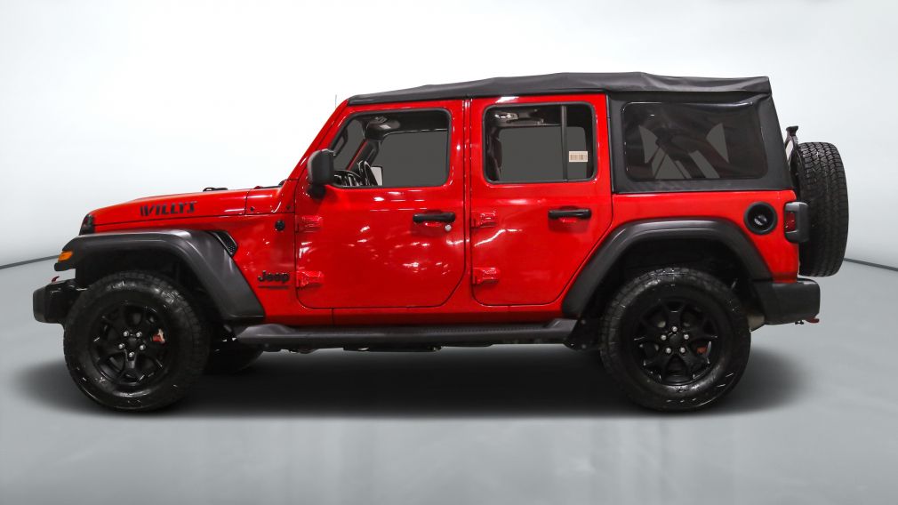 Jeep Wrangler Unlimited Willys 2022 d&rsquo;occasion à vendre - 4
