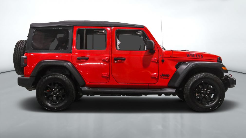 Jeep Wrangler Unlimited Willys 2022 d&rsquo;occasion à vendre - 8