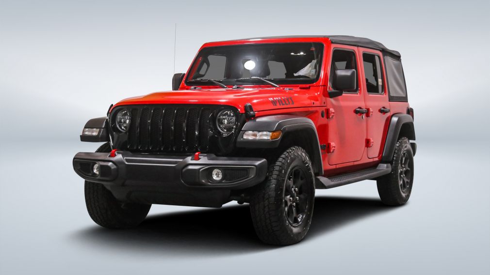 Jeep Wrangler Unlimited Willys 2022 d&rsquo;occasion à vendre - 3
