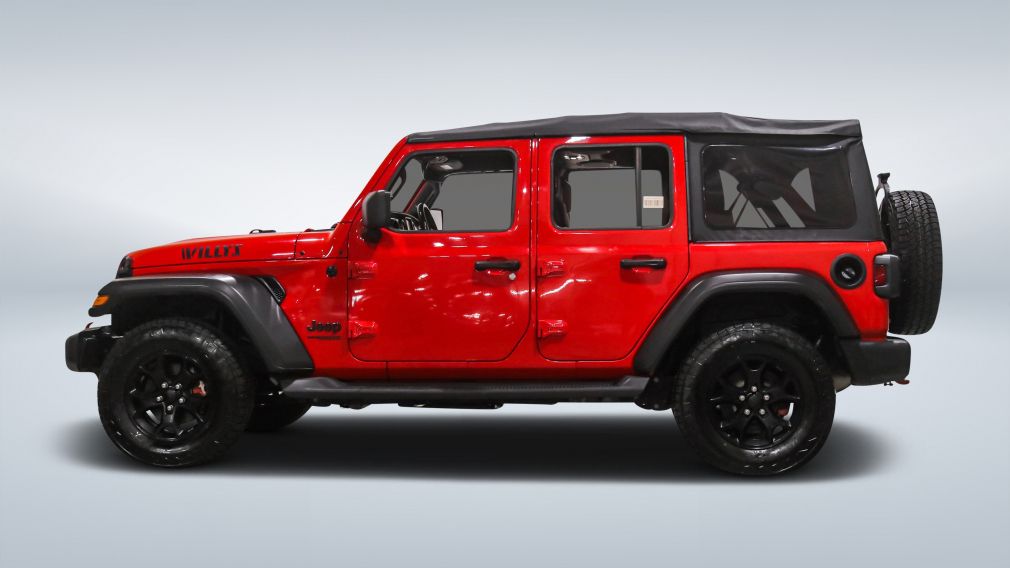 Jeep Wrangler Unlimited Willys 2022 d&rsquo;occasion à vendre - 4