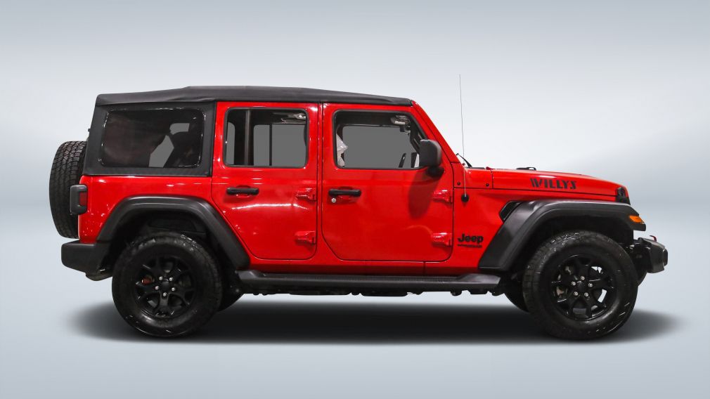 Jeep Wrangler Unlimited Willys 2022 d&rsquo;occasion à vendre - 8