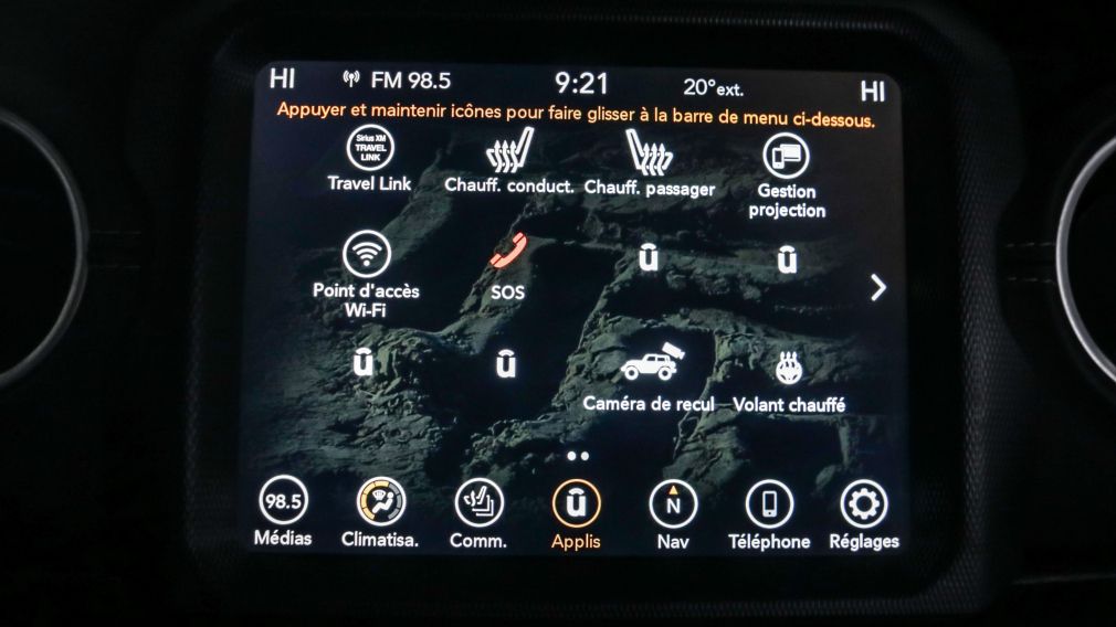 Jeep Wrangler Unlimited Sahara 2021 d&rsquo;occasion à vendre - 15