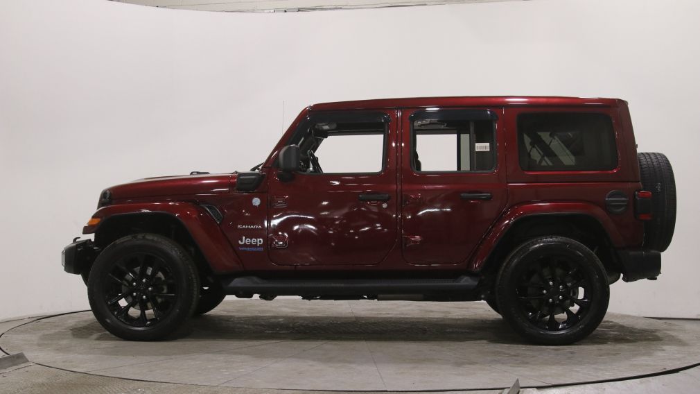 Jeep Wrangler Unlimited Sahara 2021 d&rsquo;occasion à vendre - 4