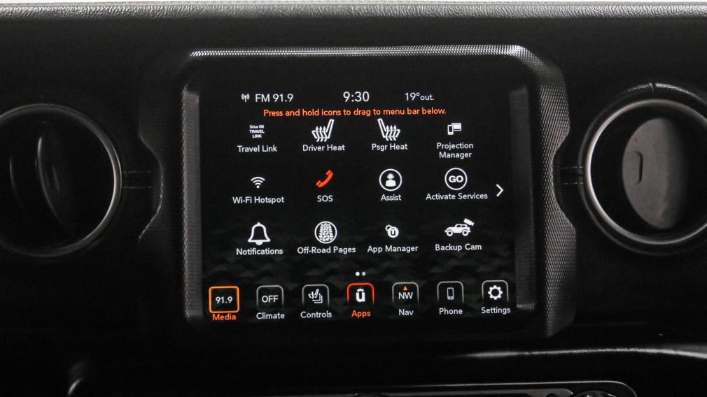 Jeep Wrangler Unlimited Sahara 2021 d&rsquo;occasion à vendre - 17