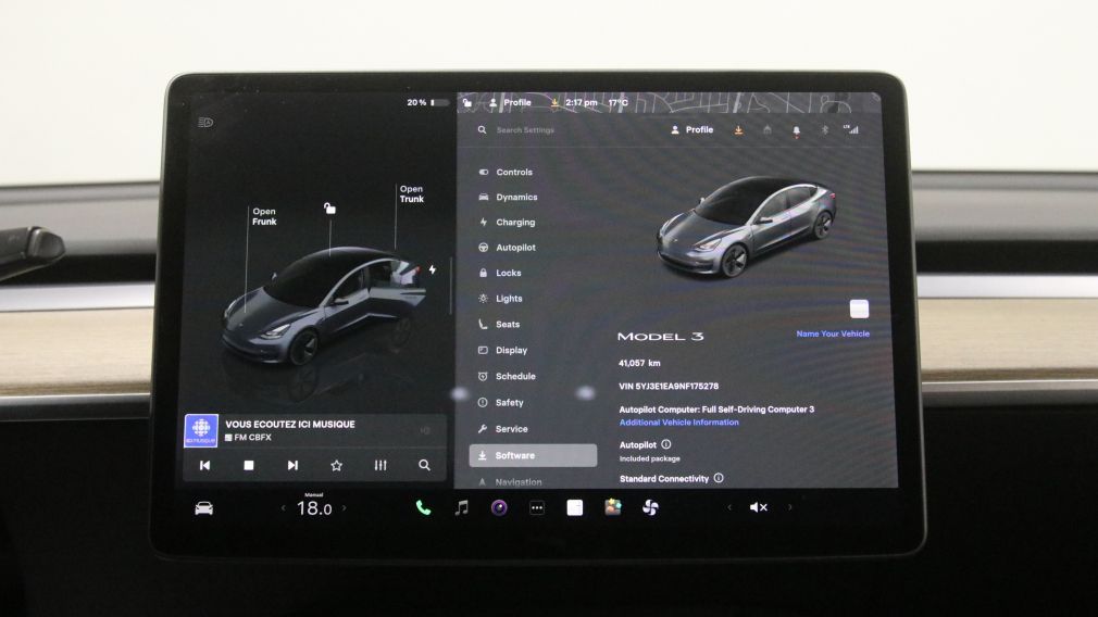 Tesla Model 3 RWD 2022 d&rsquo;occasion à vendre - 17