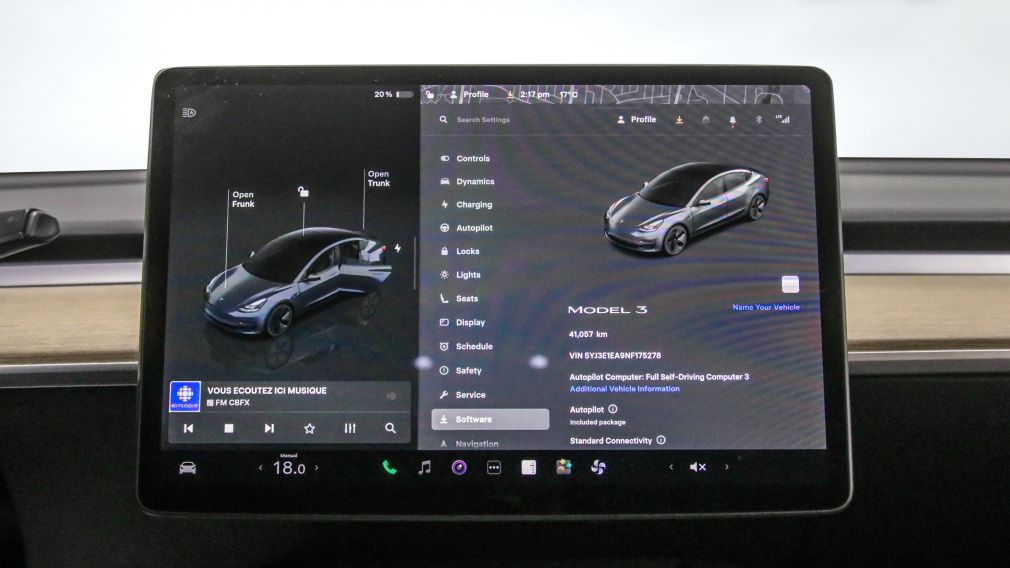 Tesla Model 3 RWD 2022 d&rsquo;occasion à vendre - 17