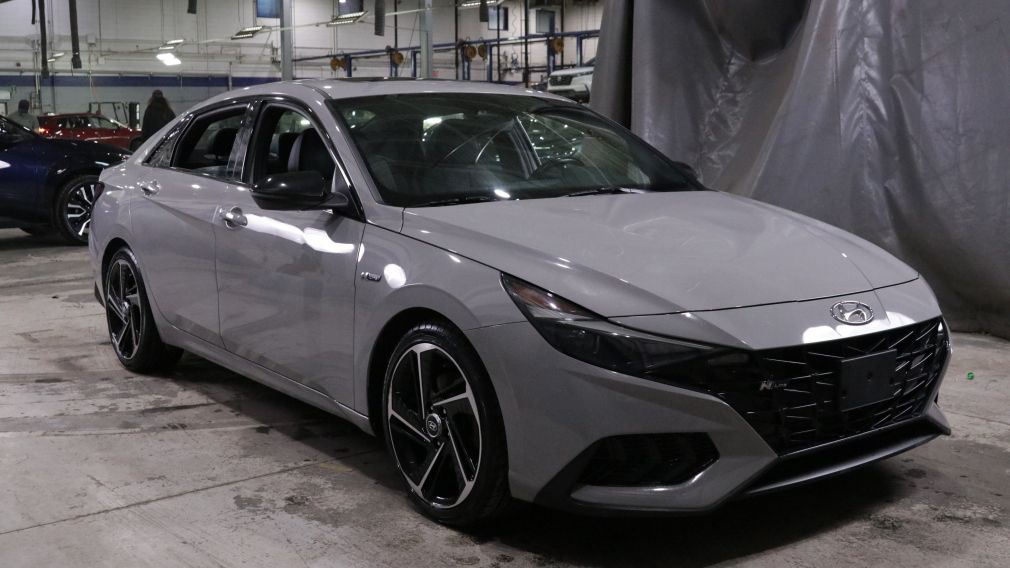 Hyundai Elantra N Line 2022 d&rsquo;occasion à vendre - 1