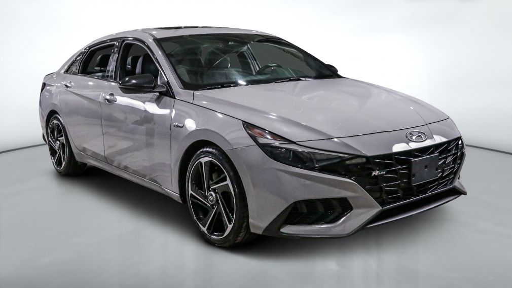 Hyundai Elantra N Line 2022 d&rsquo;occasion à vendre - 1