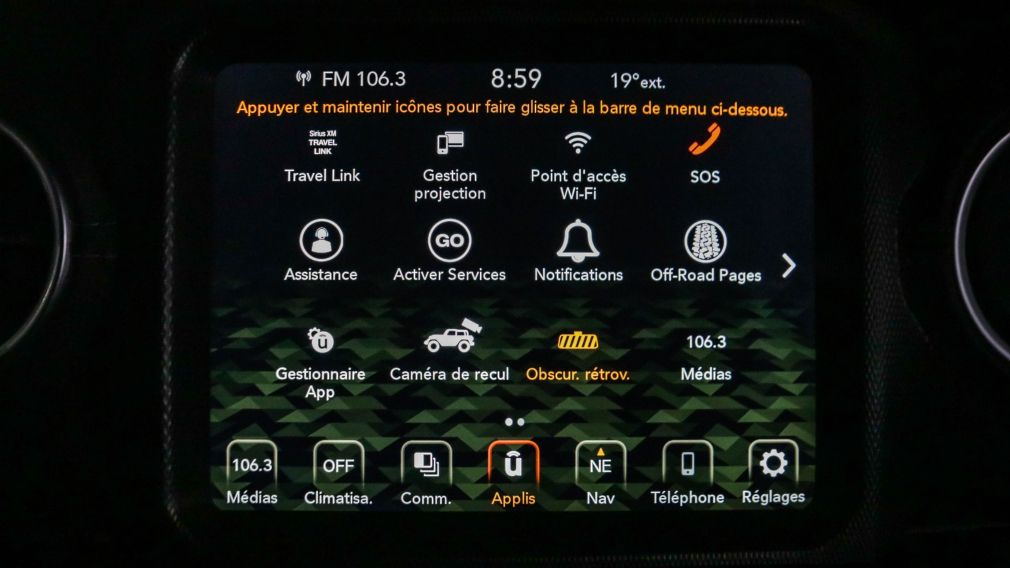 Jeep Wrangler Unlimited Sahara 2021 d&rsquo;occasion à vendre - 15