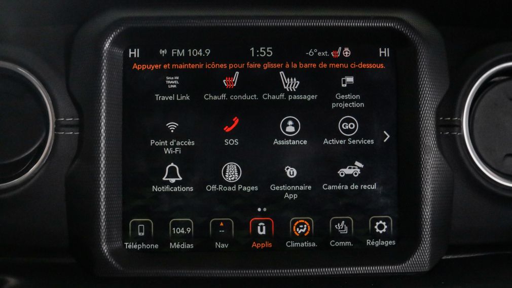 Jeep Wrangler Unlimited Sahara 2021 d&rsquo;occasion à vendre - 15