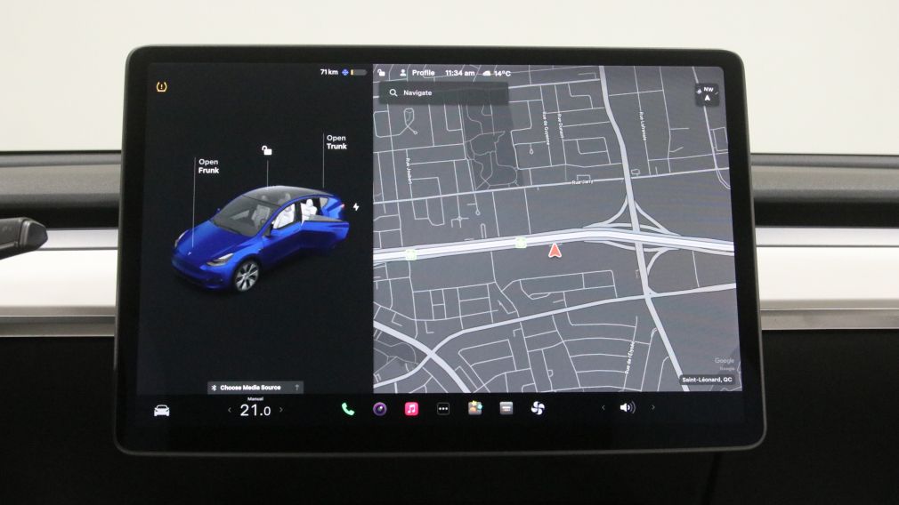 Tesla Model Y Long Range 2022 d&rsquo;occasion à vendre - 17