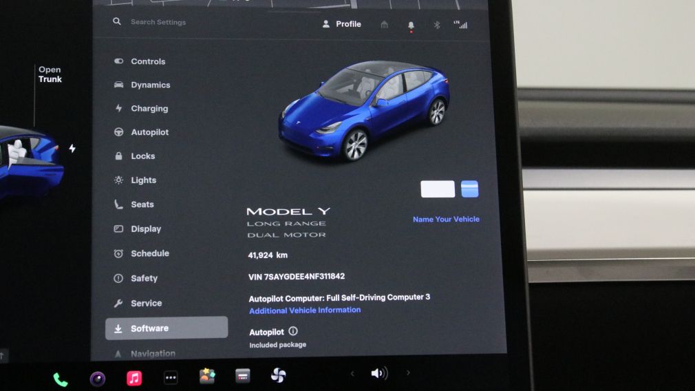 Tesla Model Y Long Range 2022 d&rsquo;occasion à vendre - 18