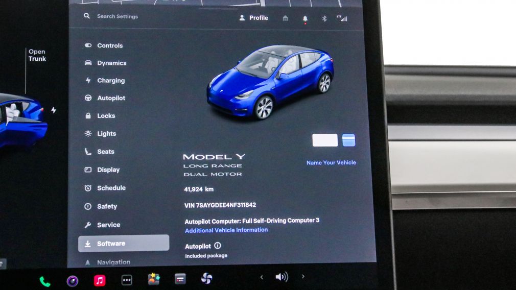 Tesla Model Y Long Range 2022 d&rsquo;occasion à vendre - 20