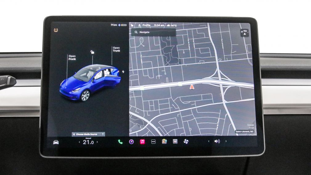 Tesla Model Y Long Range 2022 d&rsquo;occasion à vendre - 14