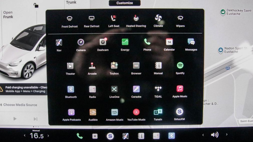 Tesla Model Y Long Range 2021 d&rsquo;occasion à vendre - 12