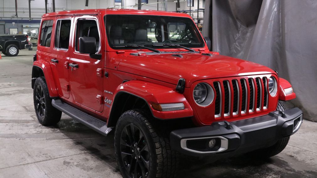 Jeep Wrangler Unlimited Sahara 2021 d&rsquo;occasion à vendre