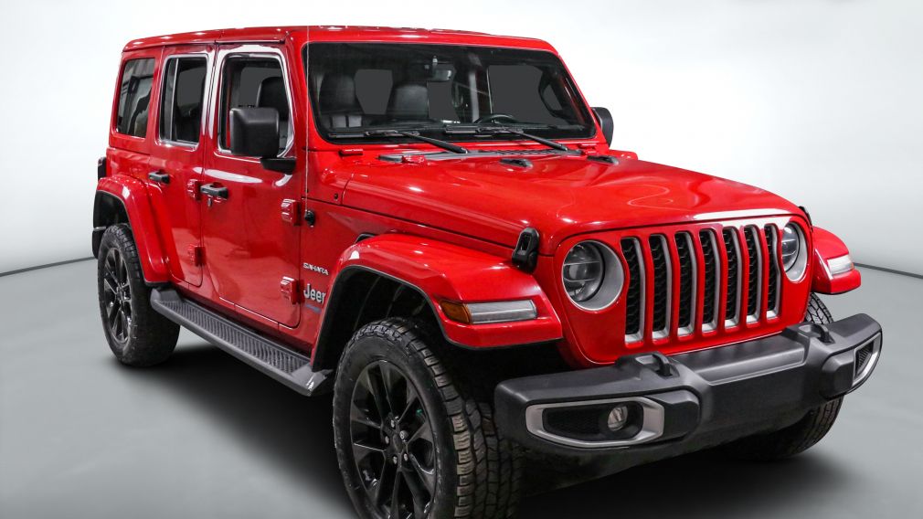 Jeep Wrangler Unlimited Sahara 2021 d&rsquo;occasion à vendre - 1