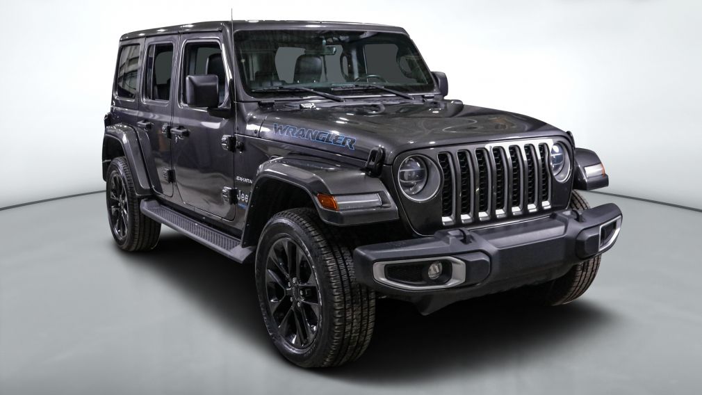 Jeep Wrangler Unlimited Sahara 2021 d&rsquo;occasion à vendre - 1