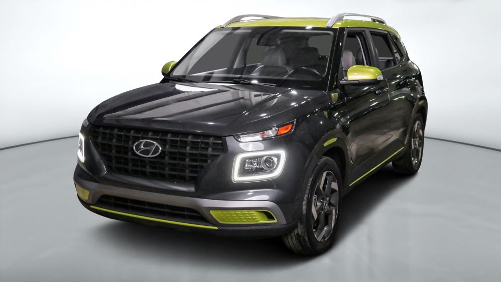 Hyundai Venue Trend w/Urban Pkg/Grey-Lime Interior 2020 d&rsquo;occasion à vendre - 3