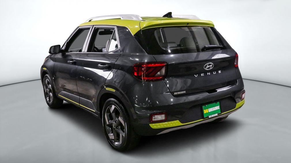 Hyundai Venue Trend w/Urban Pkg/Grey-Lime Interior 2020 d&rsquo;occasion à vendre - 4