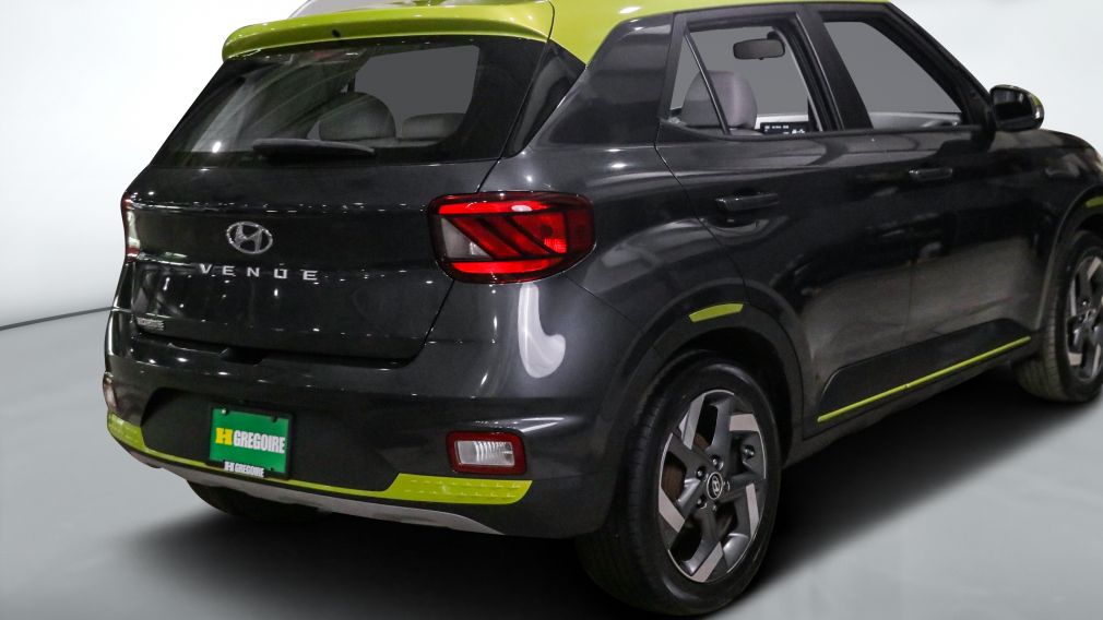 Hyundai Venue Trend w/Urban Pkg/Grey-Lime Interior 2020 d&rsquo;occasion à vendre - 6