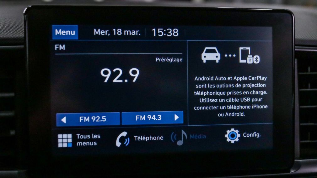 Hyundai Venue Trend w/Urban Pkg/Grey-Lime Interior 2020 d&rsquo;occasion à vendre - 9