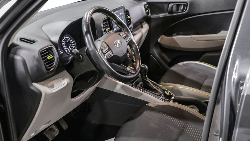 Hyundai Venue Trend w/Urban Pkg/Grey-Lime Interior 2020 d&rsquo;occasion à vendre - 18