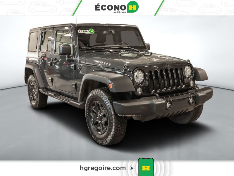 2018 Jeep Wrangler JK Unlimited Willys Wheeler 4WD