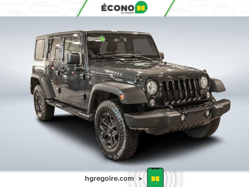 2018 Jeep Wrangler JK Unlimited Willys Wheeler 4WD